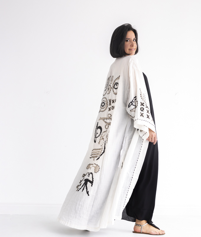 Totem Kimono - BEYAZ